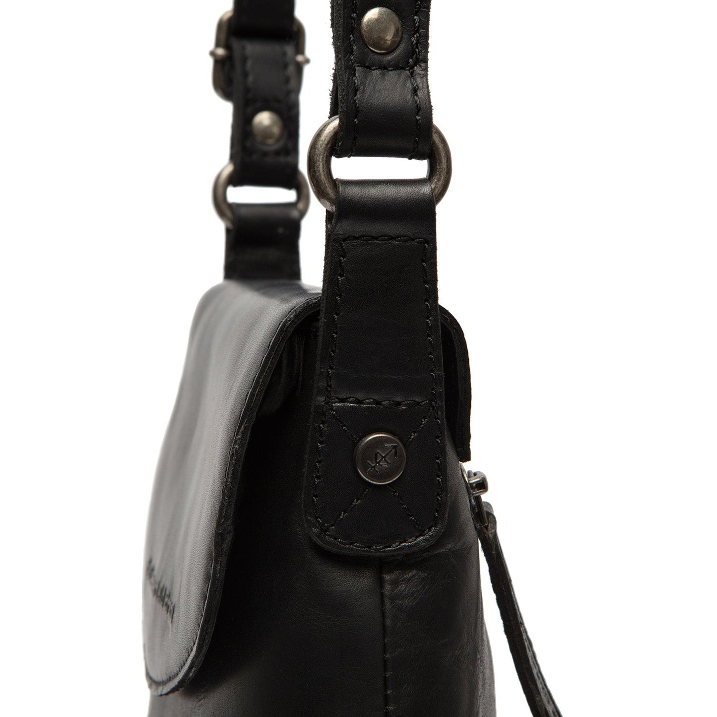 Shoulderbag Murcia Cow Wax Pull Up - Laure Bags and Travel