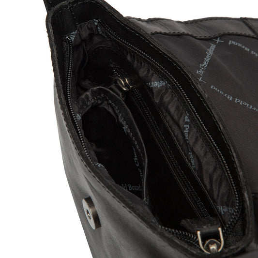 Shoulderbag Murcia Cow Wax Pull Up - Laure Bags and Travel