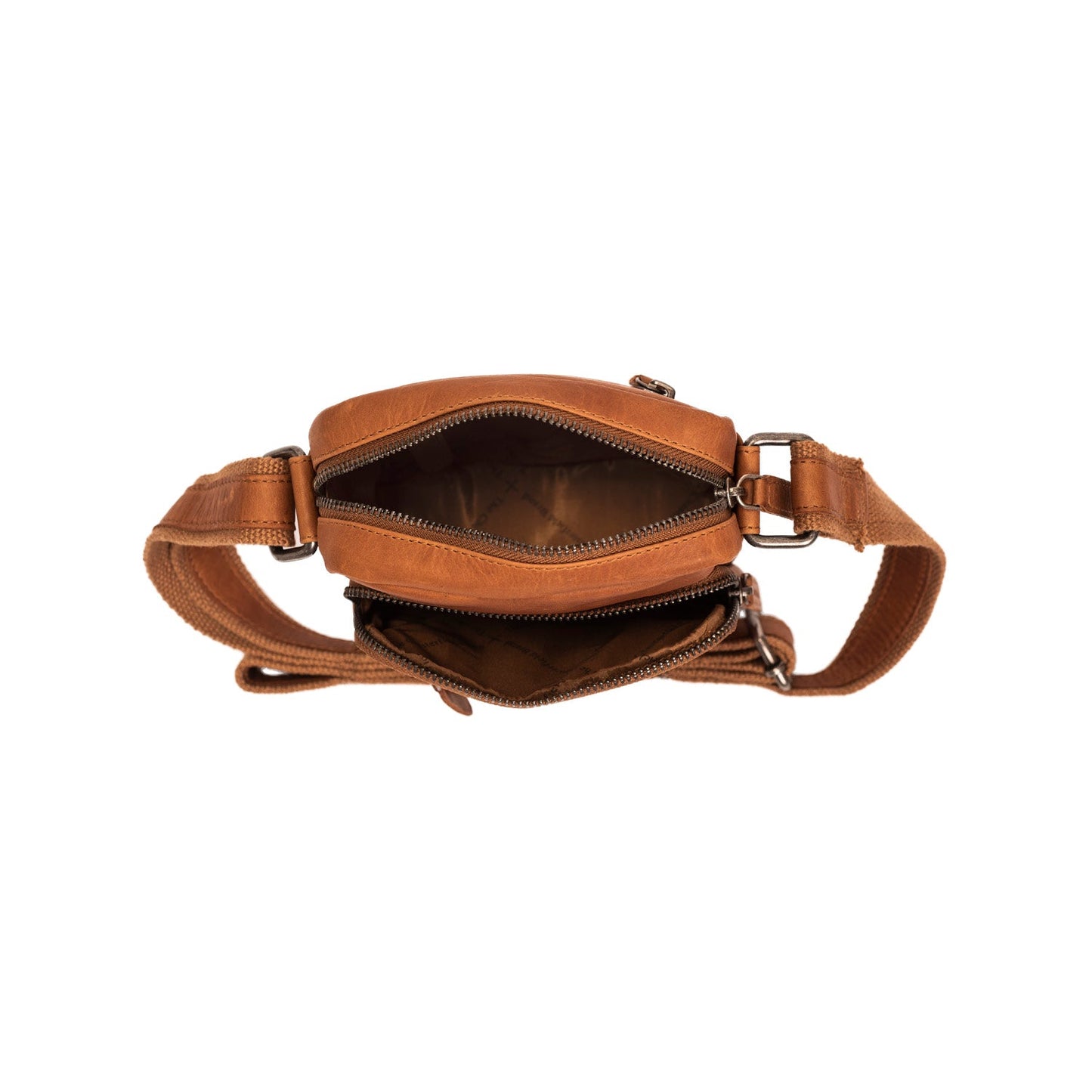 Shoulderbag uni sm Bremen Cow Wax Pull Up - Laure Bags and Travel