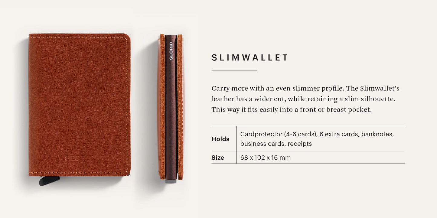 Slimwallet Original Black - Laure Bags and Travel