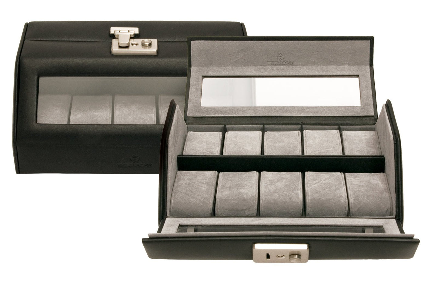 Uhrenkoffer aus echtem Leder abschließbar - Laure Bags and Travel