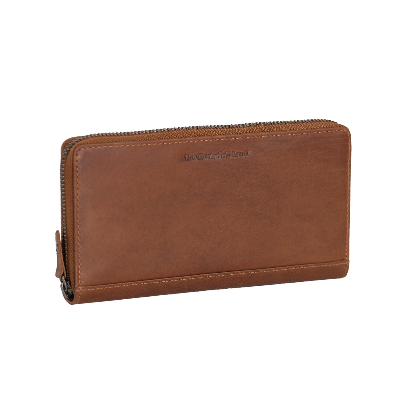 Wallet zipper Nova Cow Wax Pull Up - Laure Bags and Travel