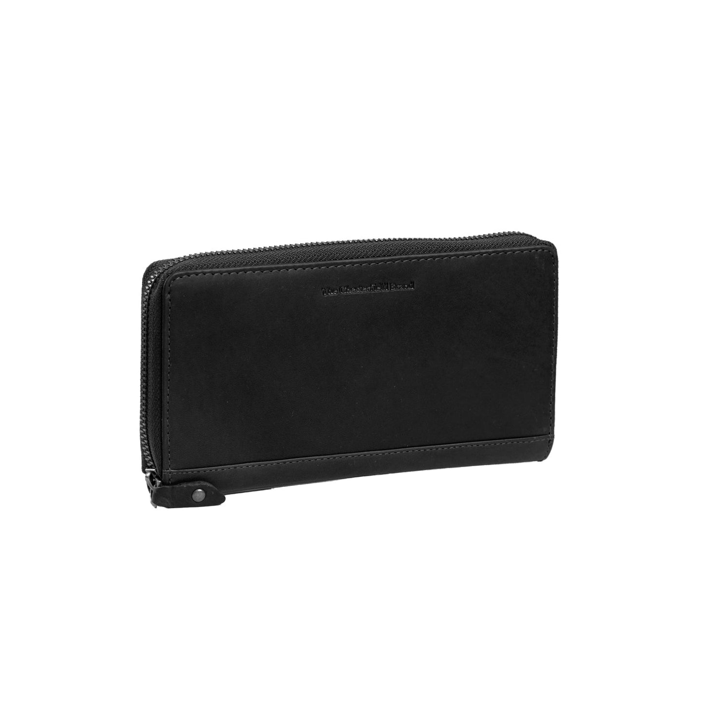 Wallet zipper Nova Cow Wax Pull Up - Laure Bags and Travel