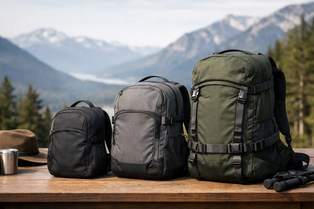 Wie groß sollte ein Daypack sein? Die richtige Größe