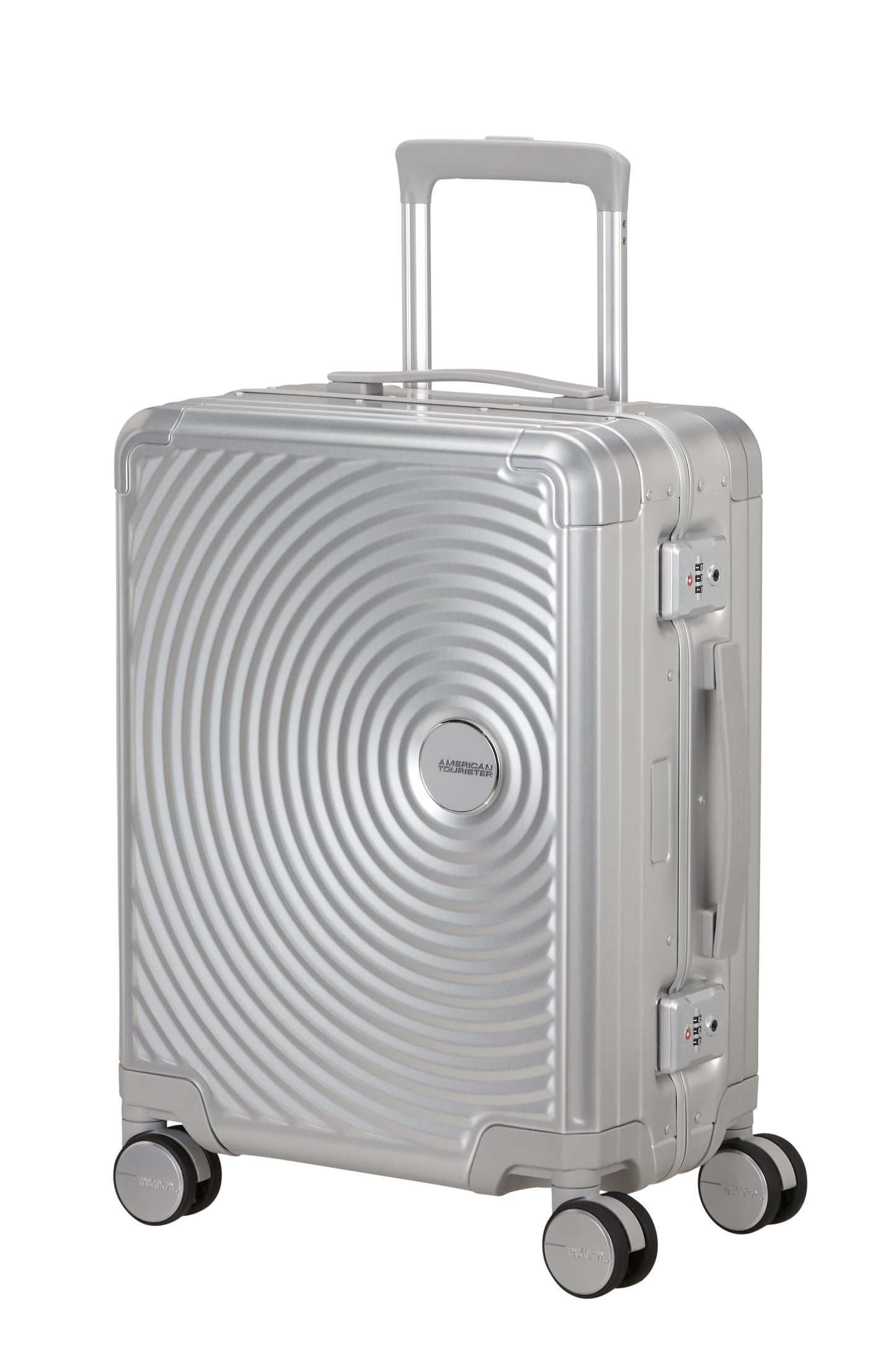 SOUNDBOX ALU Spinner mit 4 Rollen Hartschalengepäck von American Tourister