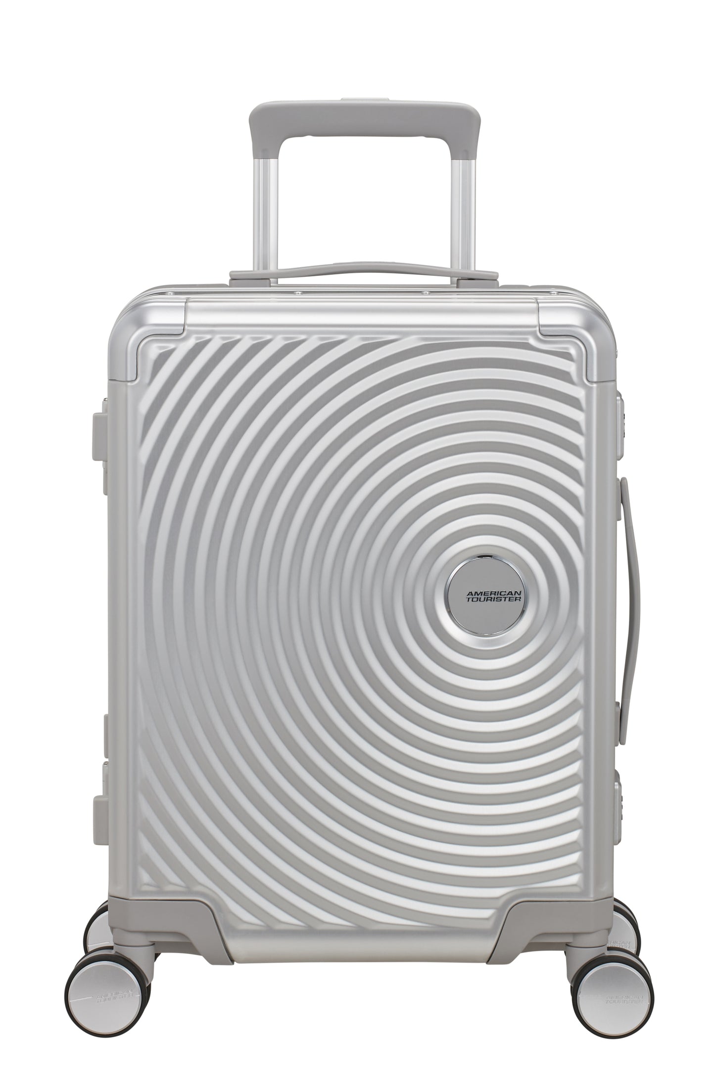 SOUNDBOX ALU Spinner mit 4 Rollen Hartschalengepäck von American Tourister