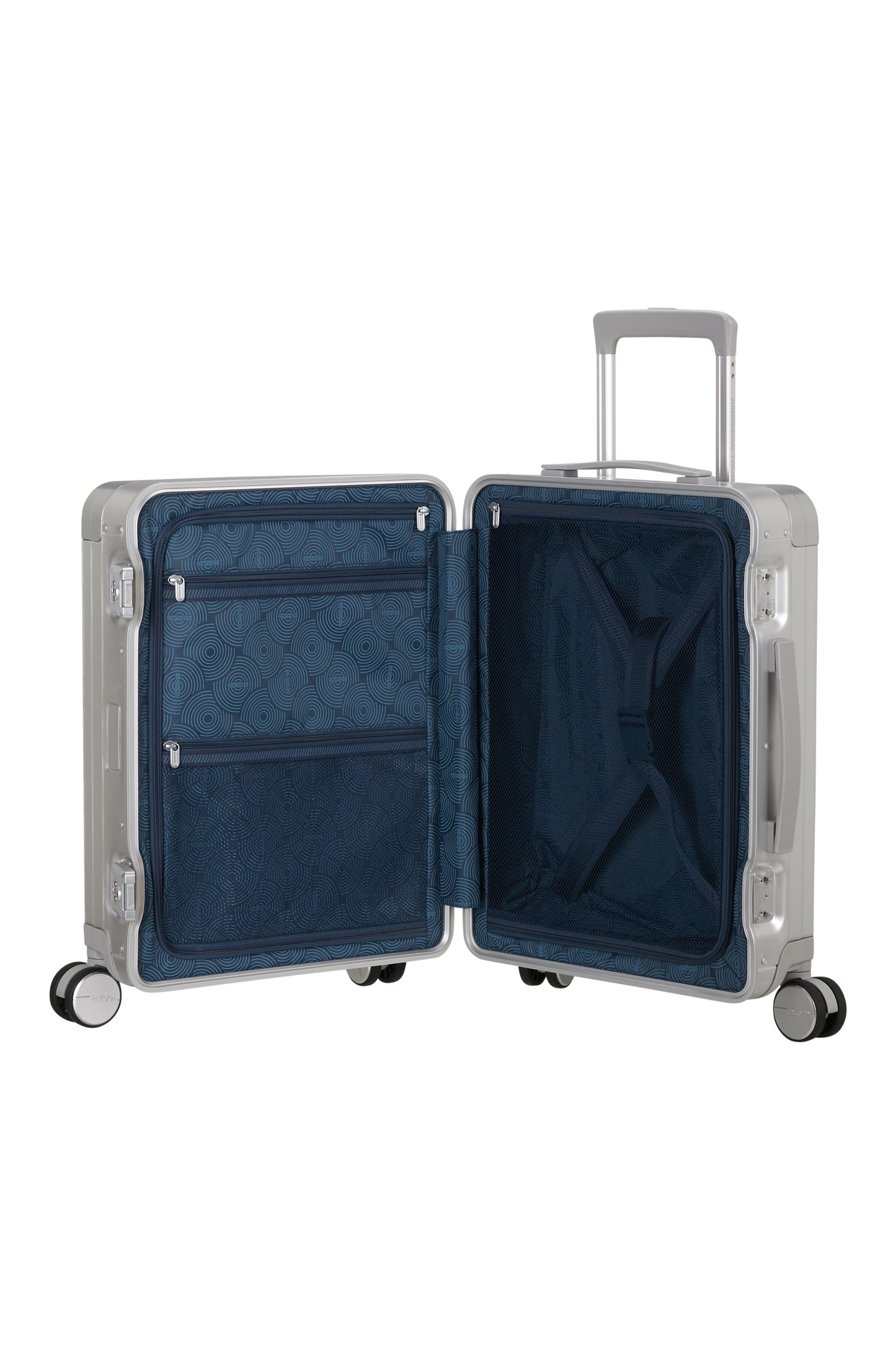 SOUNDBOX ALU Spinner mit 4 Rollen Hartschalengepäck von American Tourister