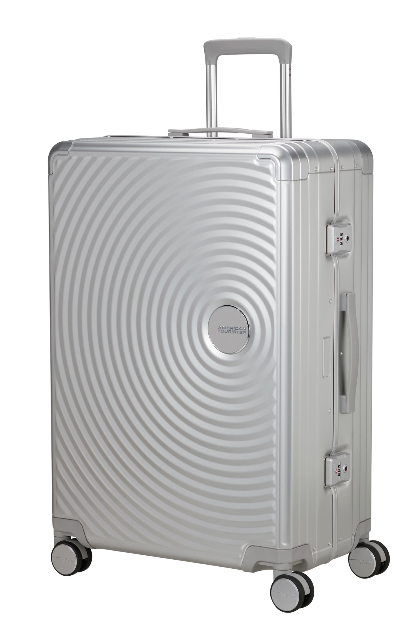 SOUNDBOX ALU Spinner mit 4 Rollen Hartschalengepäck von American Tourister