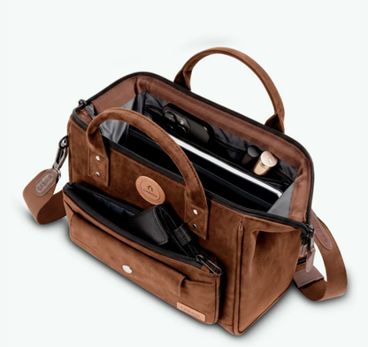 Umhängetasche Crossbody vegan suede von Cabaia