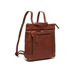 Leder Rucksack Vintage — The Chesterfield Brand Rucksack Caldero C58.0346 - Laure Green