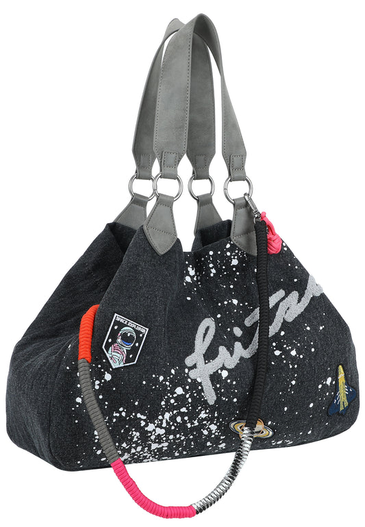 Izzy medium limited Out of Space Schultertasche von Fritzi aus Preussen