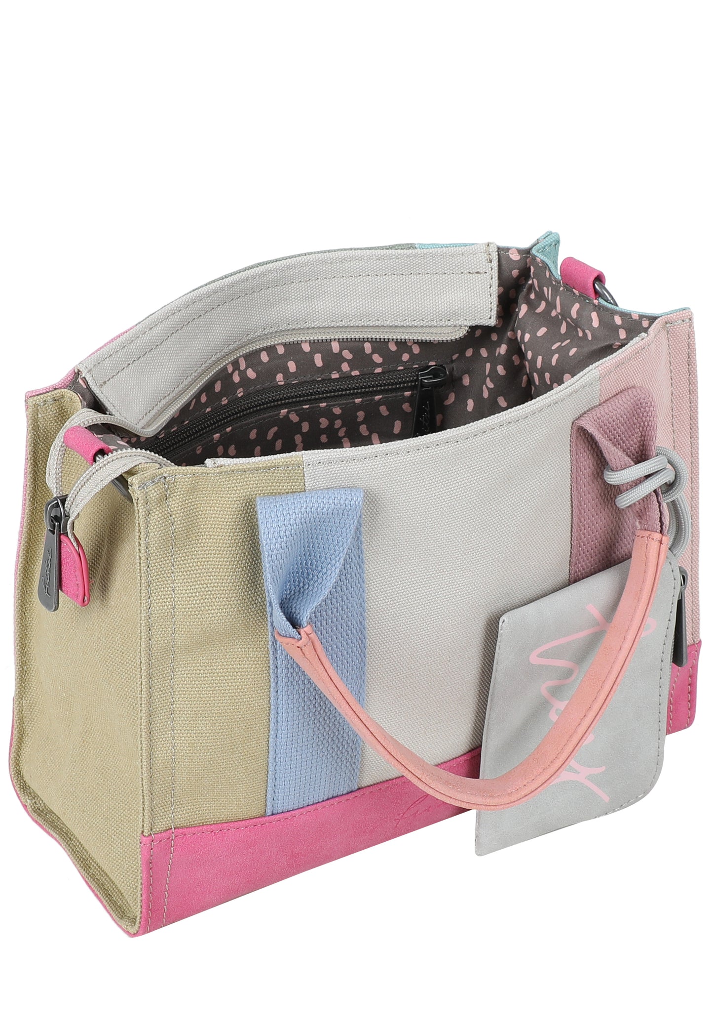 Izzy 09 limited multi Schultertasche von Fritzi aus Preussen - Laure Green