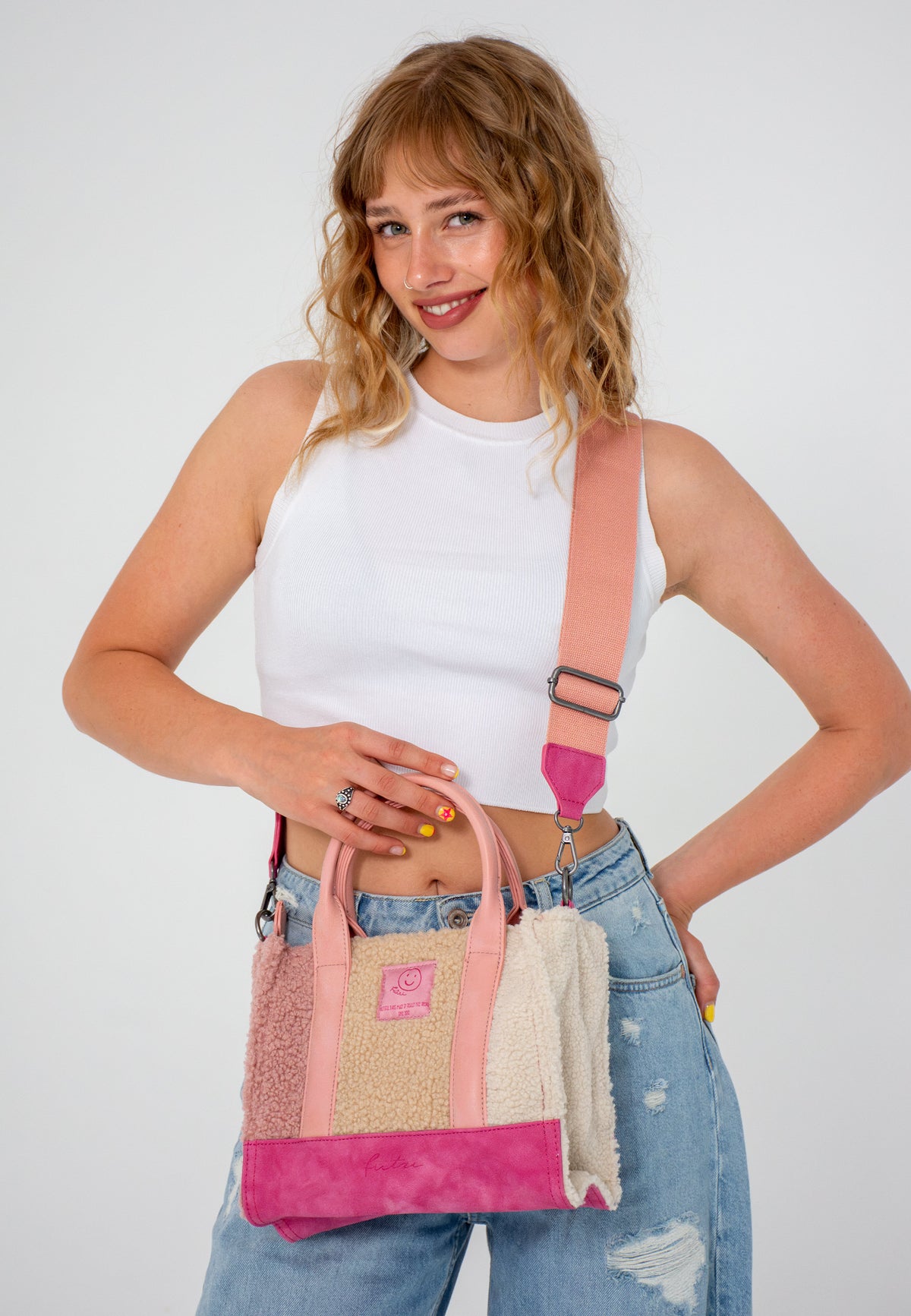 Fritzi Square Limited Teddy Multi Handtasche von Fritzi aus Preussen - Laure Green