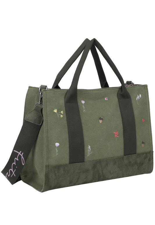 Canvas Tote Bag Limited Embro Bloom Shopper von Fritzi aus Preussen - Laure Green