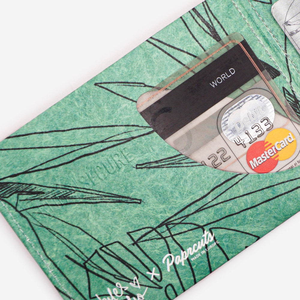 Paprcuts RFID Geldbeutel "Vivid Tucano" 2101 aus reißfestem Tyvek - Papier-Alternative