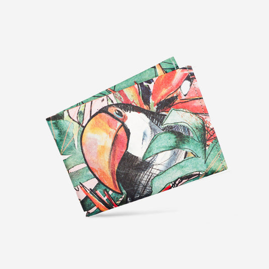 Paprcuts RFID Geldbeutel "Vivid Tucano" 2101 aus reißfestem Tyvek - Papier-Alternative