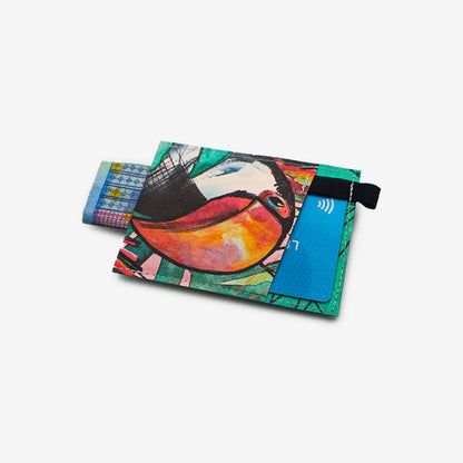 Paprcuts RFID Geldbeutel "Vivid Tucano" 2101 aus reißfestem Tyvek - Papier-Alternative