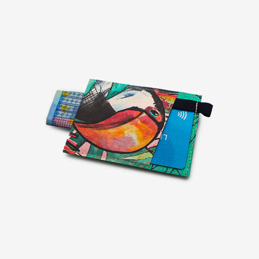 Paprcuts RFID Geldbeutel "Vivid Tucano" 2101 aus reißfestem Tyvek - Papier-Alternative