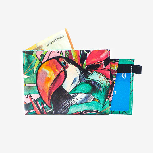 Paprcuts RFID Geldbeutel "Vivid Tucano" 2101 aus reißfestem Tyvek - Papier-Alternative