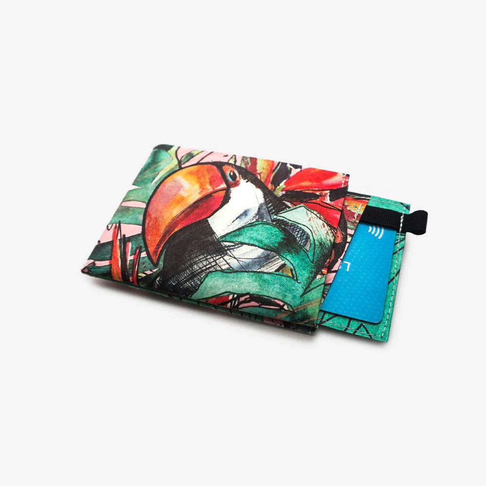 Paprcuts RFID Geldbeutel "Vivid Tucano" 2101 aus reißfestem Tyvek - Papier-Alternative