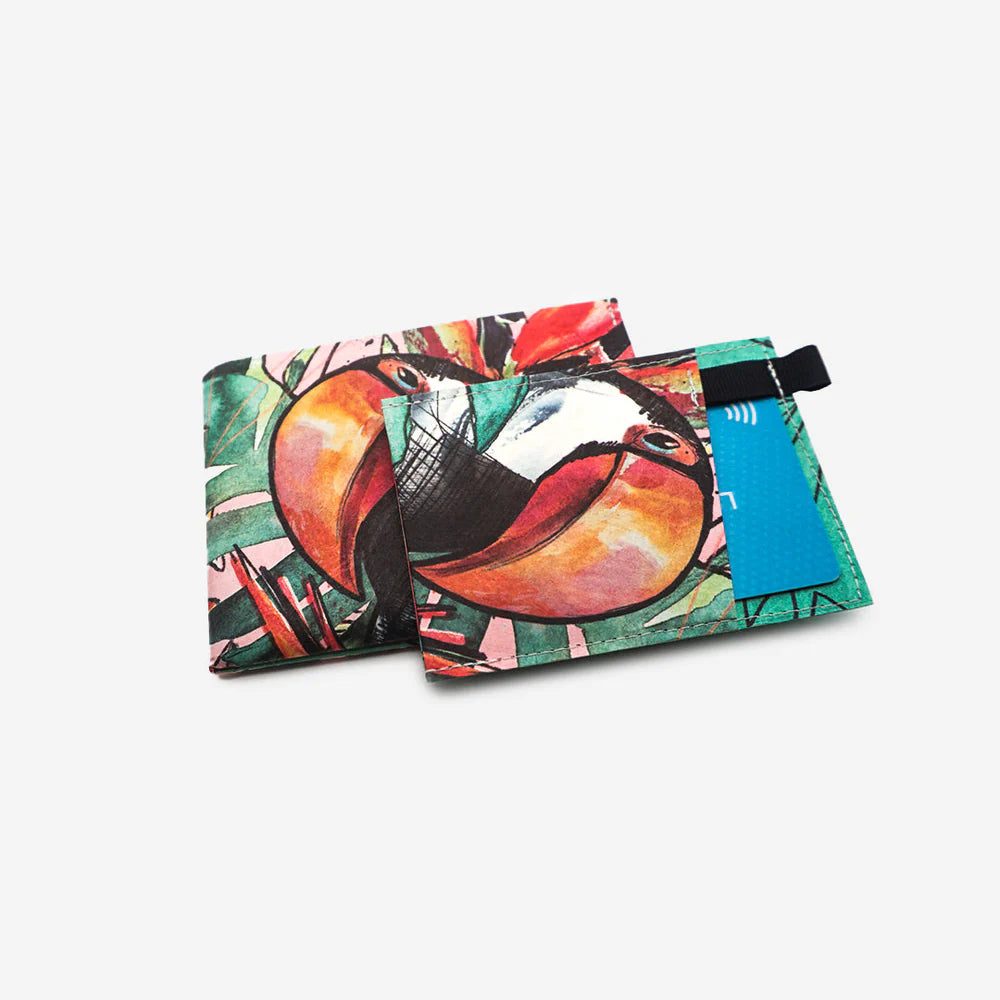 Paprcuts RFID Geldbeutel "Vivid Tucano" 2101 aus reißfestem Tyvek - Papier-Alternative
