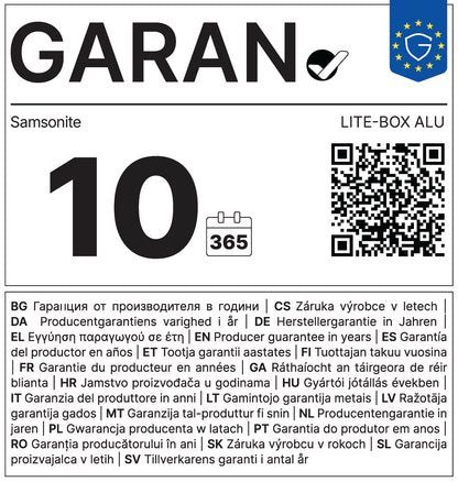 LITE-BOX ALU Trolley mit 4 Rollen Hartgepäck Koffer von Samsonite