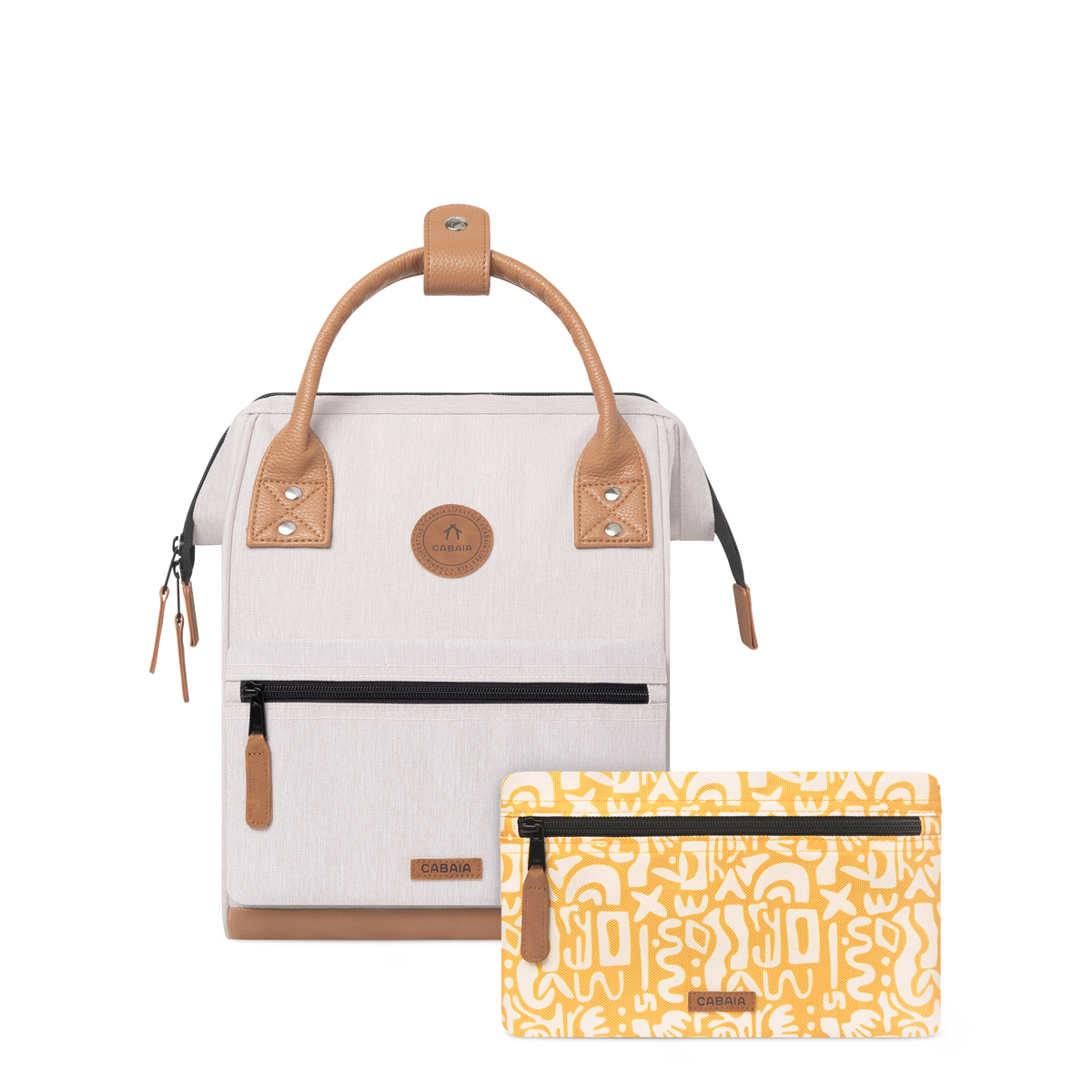 Adventurer Rucksack Melanged von Cabaia - Laure Green