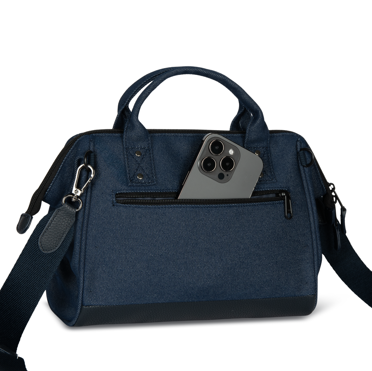 Umhängetasche Crossbody Denim von Cabaia - Laure Green