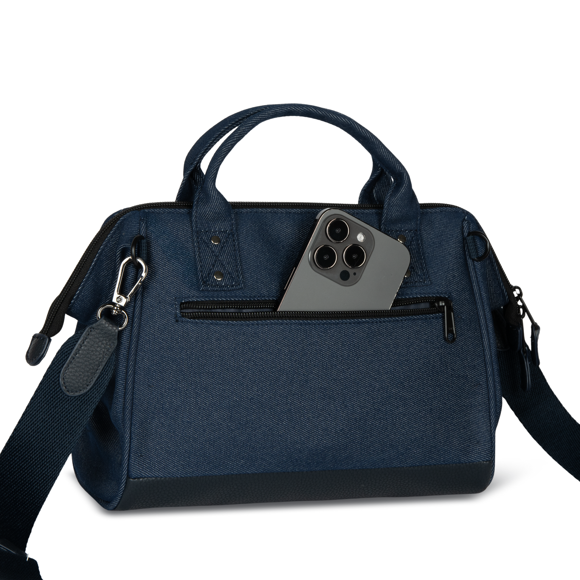 Umhängetasche Crossbody Denim von Cabaia - Laure Green