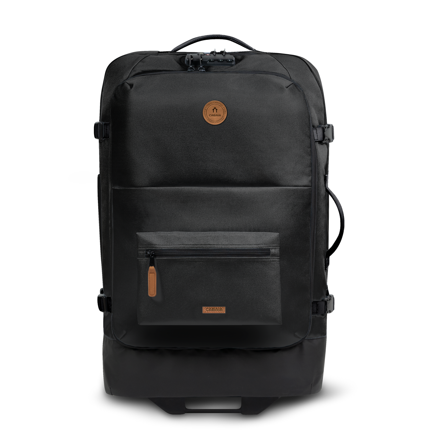 Weichschalenkoffer essentials mit 2 Rollen von Cabaia