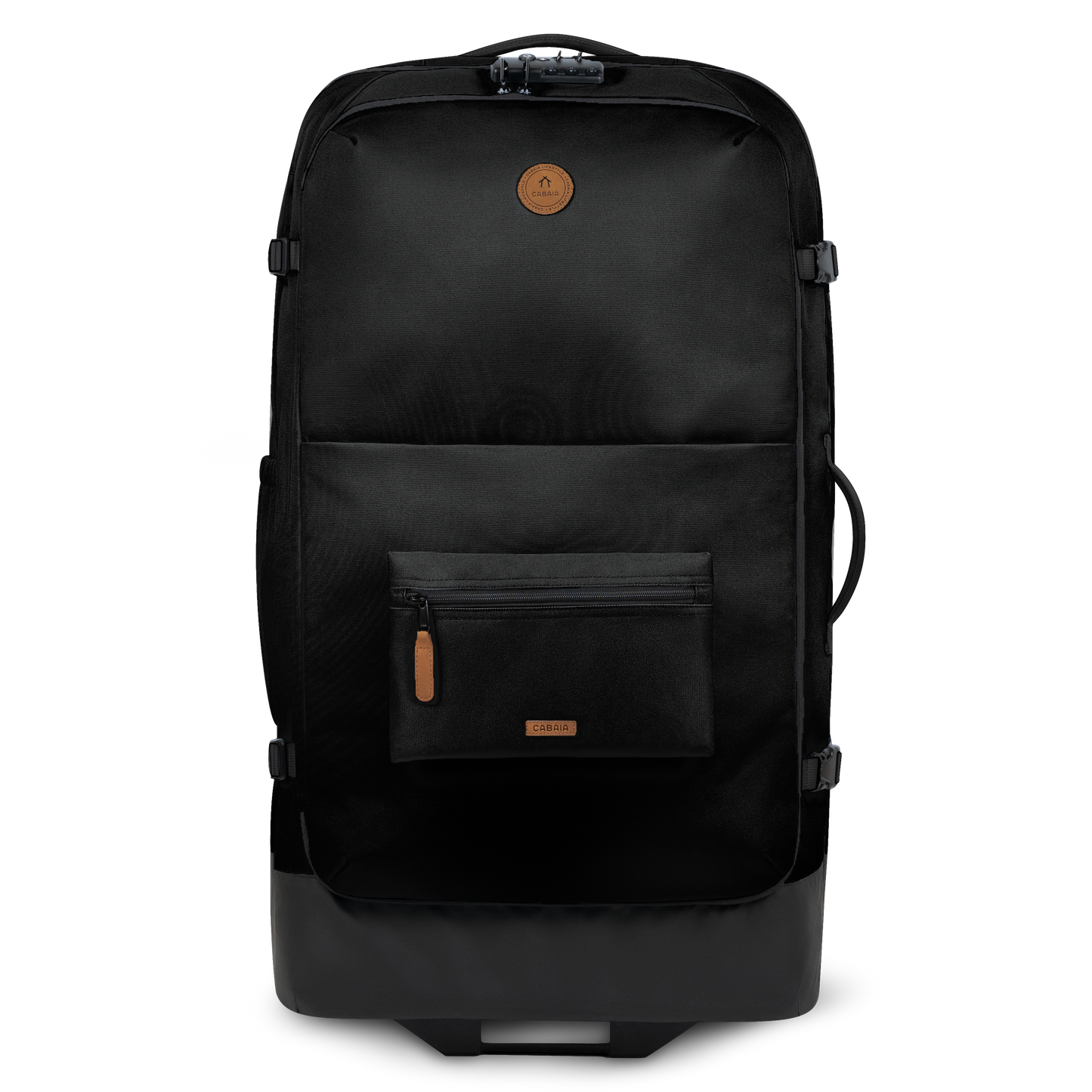 Weichschalenkoffer essentials mit 2 Rollen von Cabaia