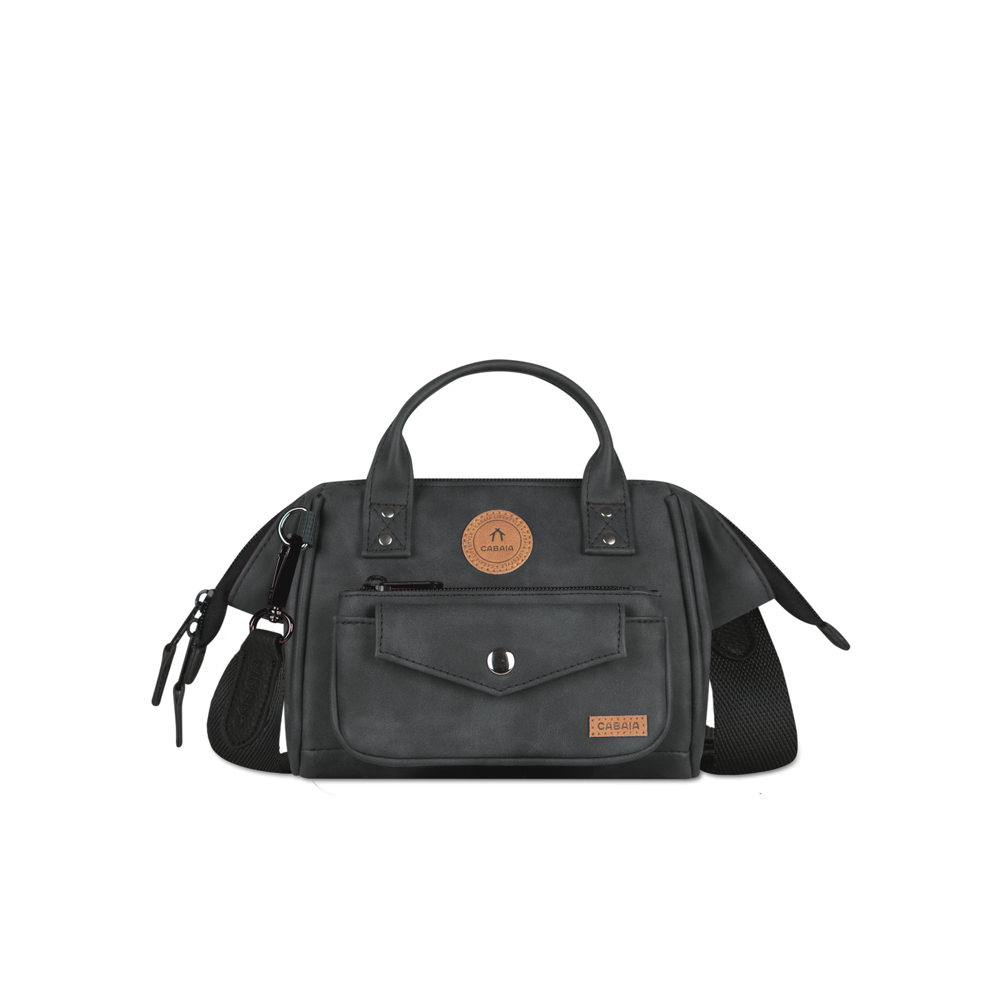 Umhängetasche Crossbody vegan nubuck von Cabaia - Laure Green