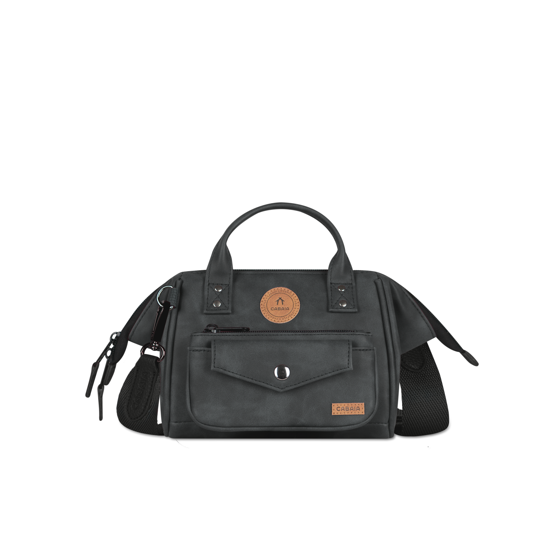 Umhängetasche Crossbody vegan nubuck von Cabaia - Laure Green