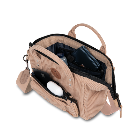 Umhängetasche Crossbody velvet von Cabaia