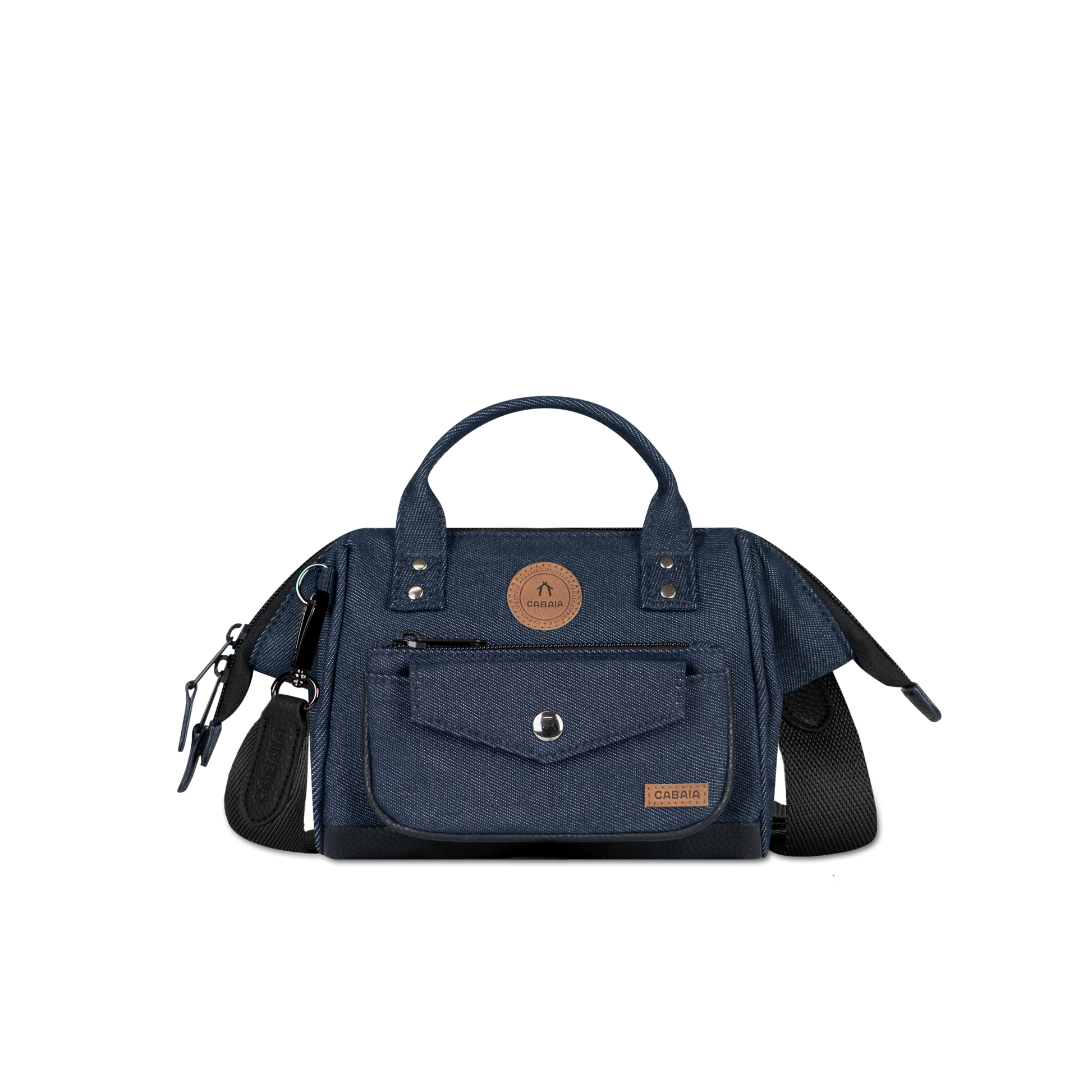 Umhängetasche Crossbody Denim von Cabaia - Laure Green