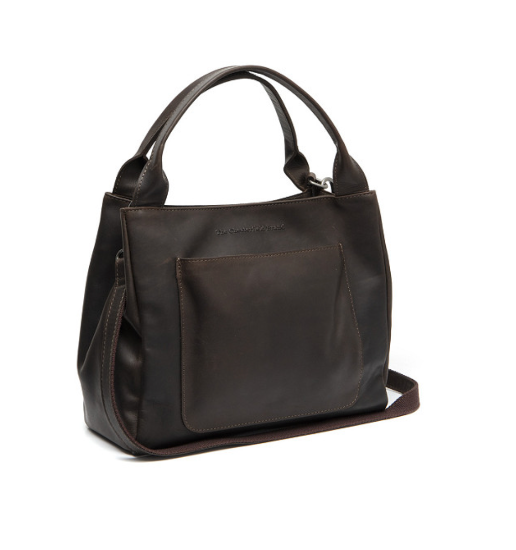 Leder Schultertasche Damen Vintage — The Chesterfield Brand Schultertasche Tenara C48.1431 - Laure Green