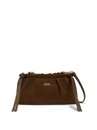 Umhängetasche Soft Leather Mini Suede AW0AW19010 von Tommy Hilfiger - Laure Green