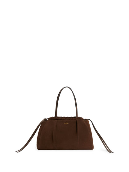 Handtasche Soft Leather Suede AW0AW19013 von Tommy Hilfiger - Laure Green