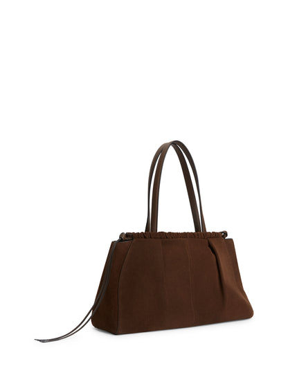 Handtasche Soft Leather Suede AW0AW19013 von Tommy Hilfiger - Laure Green