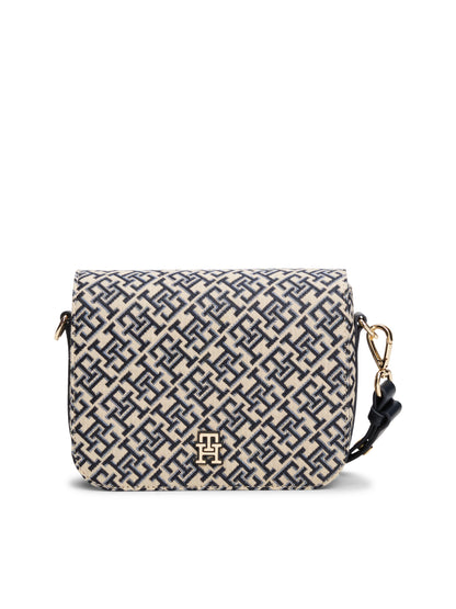 Schultertasche TH Jacquard Flap AW0AW17447 von Tommy Hilfiger