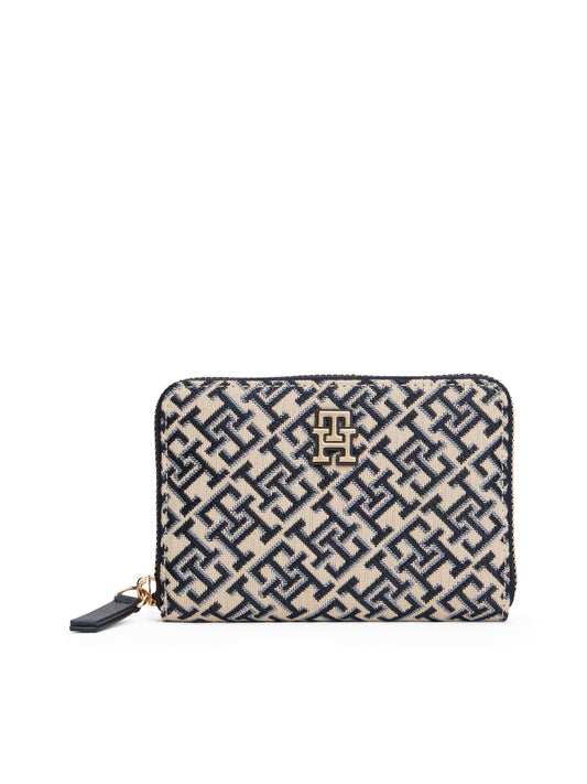 Damenbörse TH Jacquard Med AW0AW17479 von Tommy Hilfiger