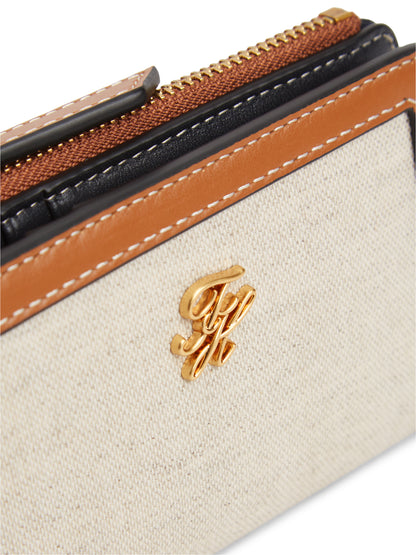 Damenbörse TH Script canvas AW0AW18706 von Tommy Hilfiger - Laure Green