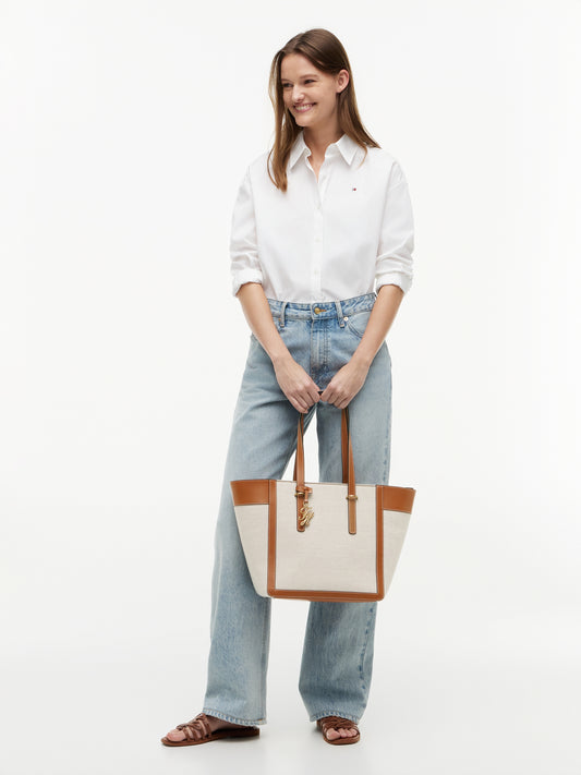 Shopper TH Script canvas AW0AW18829 von Tommy Hilfiger - Laure Green
