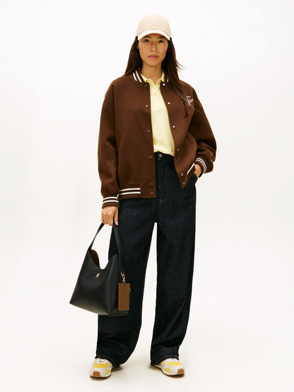 Schultertasche TH Icon AW0AW18140 von Tommy Hilfiger