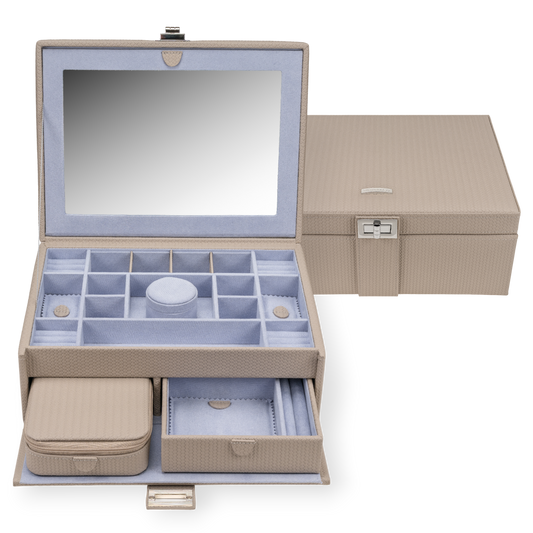 Schmuckkoffer L mit Einsatz Corbello 803954 von Windrose