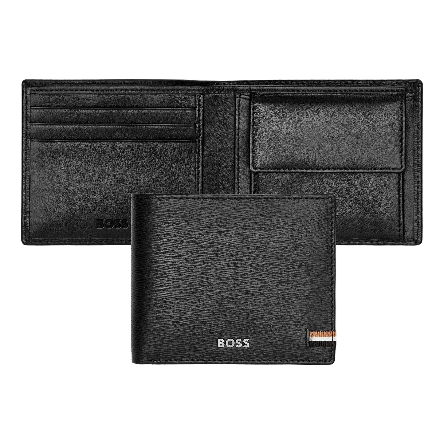 Geldbörse Iconic Black HLM421A von Hugo Boss - Laure Bags and Travel