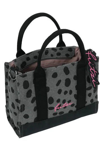 IZZY09 - Limited - Black - Spotty Canvas Shopper von Fritzi aus Preussen - Laure Bags and Travel