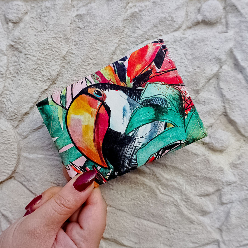 Paprcuts RFID Geldbeutel "Vivid Tucano" 2101 aus reißfestem Tyvek - Papier-Alternative