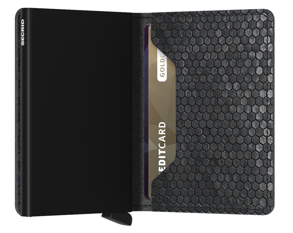 Slimwallet Hexagon SHe Kartenetui von Secrid - Laure Green