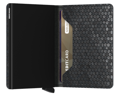 Slimwallet Hexagon SHe Kartenetui von Secrid - Laure Green